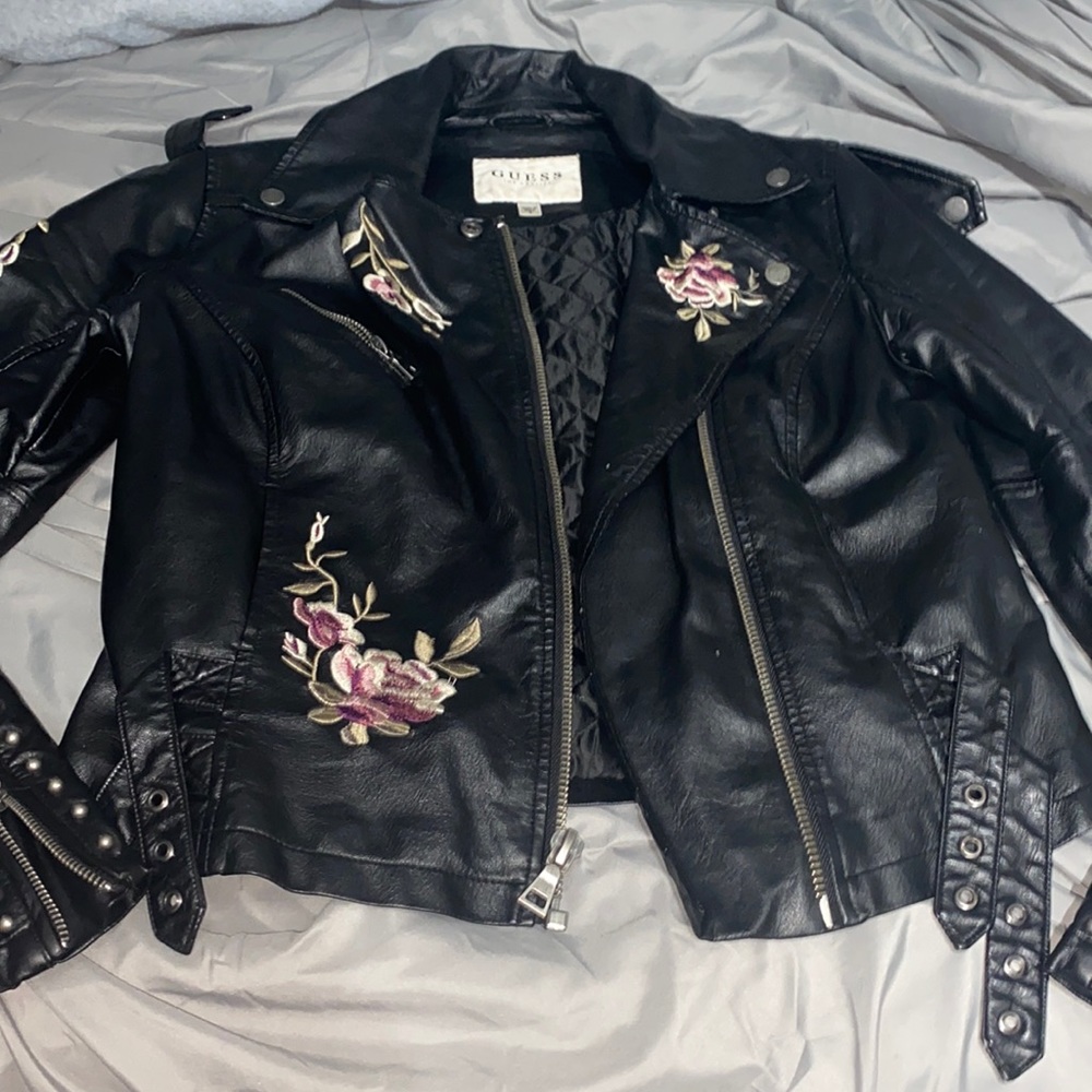 Guess leather jacket